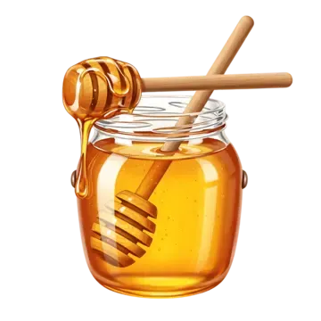 Pngtree Honey Jar With Dipper Sticks Inside Png Image 18451310 3